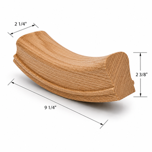 Rampe d'escalier réglable sur mesure en bois massif, modèle 7012, raccord de connexion Upeasing, résistant à la rouille et à l'eau, fixation murale, durable - Product Image 2