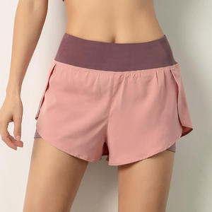 Nesta Sports Quick Dry Drawstring Double <b>Layer</b> 2-in-1 Men’s Running Shorts with Pocket Breathable Summer Shorts Custom Logo - Product Image 4