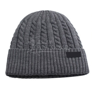 Chapeau en tricot thermique confortable doublé de polaire, chapeau d'hiver pour hommes et femmes, idéal pour les voyages, le camping, la randonnée et le port quotidien - Product Image 6
