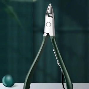 Juego de Cortaúñas de Acero Inoxidable de Lujo de 7/10/12/18 Piezas, Kit de Manicura y Pedicura de Viaje, Cortauñas Verdes para Bebés y Adultos - Product Image 6