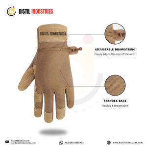 Guantes Mecánicos con Protección Contra Impactos, Diseño Duradero en la Palma, Flexibles, Ligeros, Multifuncionales, Térmicos para Exteriores - Product Image 5