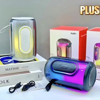 Altavoz Inalámbrico Portátil PLUSE8, Caja de Sonido Portátil para Exteriores con Luz RGB, Reproductor de Música para Fiestas con Tarjeta TF y Radio FM, Venta al Por Mayor