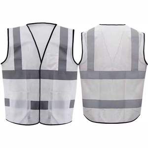 Gilet de sécurité réfléchissant haute visibilité moderne, respirant, en polyester, vêtements de travail avec options de personnalisation, unisexe, prix bas - Product Image 1