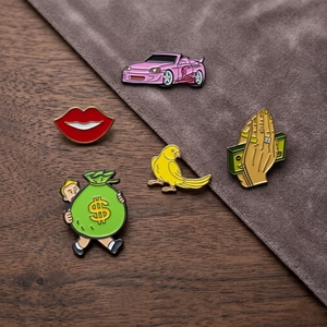 Épingles et clips de chapeau de baseball de haute qualité, breloques mexicaines personnalisées en métal émaillé, couleur personnalisée, design antique et moderne - Product Image 5