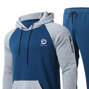 Conjunto Deportivo de Poliéster para Hombre de Alta Calidad, para Entrenamiento y Jogging, con Logotipo Personalizado, Diseño Sólido, 100% Poliéster, para Invierno - Product Image 5