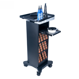 Carrito de Peluquería de Acero Inoxidable Moderno y de Lujo, Organizador de Herramientas de Belleza de 5 Niveles con Ruedas y Bandejas Extraíbles - Product Image 4