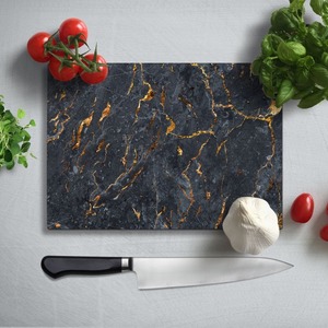 Tabla de cortar de mármol hecha a mano para la cocina del hogar con acabado pulido y fácil uso diario - Product Image 2