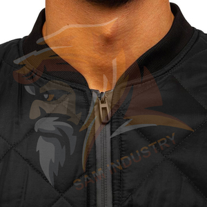 Blouson bomber avec logo personnalisé disponible au prix de gros, blouson d'hiver pour homme de haute qualité avec broderie personnalisée - Product Image 5