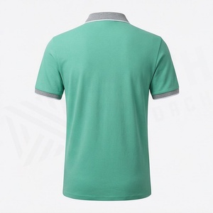 Polo T-shirt à manches courtes personnalisé, éco-responsable, décontracté et sportif pour homme, performance durable, confort, qualité supérieure - Product Image 2