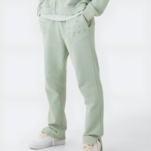 Wholesale Custom Plus Size 100% Cotton Sportswear Set <b>Oversized</b> Fleece Hoodie <b>Jogger</b> Winter Breathable Printed Solid Quick Dry - Product Image 5