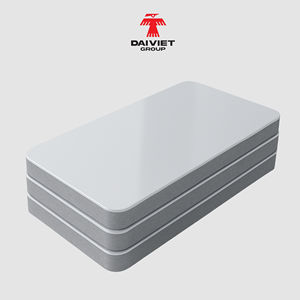 Hecho en Vietnam Tablero de carbón de bambú Laminación Película de PVC Brillante Resistente a los arañazos para apartamentos Densidad 0,62g/cm3 1220x2440mm - Product Image 1