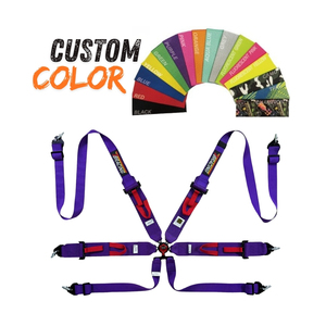 Professional FIA Racing Seat Belt 6 Point Harness TBRACING SPORT S Lightweight Cam Lock Custom OEM ODM ISO 9001 Factory - Product Image 2