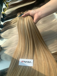 Extensions capillaires Nano Ring Nano Tip en cheveux vierges vietnamiens, couleur teinte, fournisseur en gros Nasa Hair, cheveux raides, donneur unique, baby hair - Product Image 4