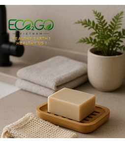 Bamboo Naturals Eco-Friendly Modern Bamboo Soap Dish 100% Sustainable Material Odor Resistant Stylish for Bathroom Use 5 Year - Product Image 2