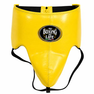 ROCKRUSH INDUSTRY RRI-GG-02 Protège-entrejambe en cuir blanc durable personnalisé pour le kickboxing, les arts martiaux et l'entraînement, toutes tailles - Product Image 6