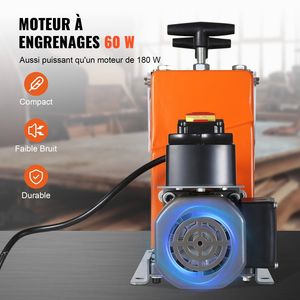 Spellatura Cavi Elettrici con Motore da 60W, Spellafili Motorizzato a 6 Lame Circolari, 1 F, Indicatore di Profondità, Attrezzatura per Riciclo Rottami Metallici - Product Image 3