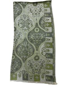 Châles Ahe pour femmes adultes, élégants, à motif géométrique en forme de feuille, en viscose, effet cachemire, double face, hiver, color block, respirants, 110 cm x châles - Product Image 3