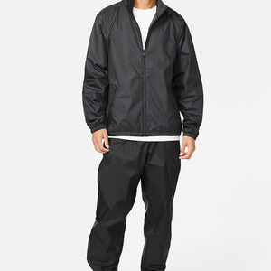 Chaqueta Cortavientos Personalizada con Logotipo, Impermeable, Ligera, de Poliéster y Nailon, para Hombre, Conjunto Deportivo, Chaqueta Cortavientos de Nailon para Exteriores - Product Image 1