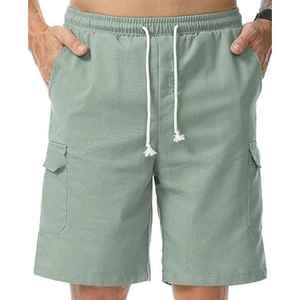 Shorts de sport pour hommes de haute qualité, respirants, avec logo personnalisé, séchage rapide, avec poches, meilleur prix - Product Image 3