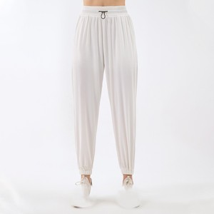 Custom Light Green Women High Waist <b>Harem</b> Pull On <b>Trousers</b> Relaxed Fit Cuffed Ankle Casual Pants Wholesale Clothing USA UK EU - Product Image 2