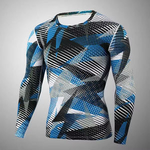 Nuevo Diseño de Rashguard a Precios Accesibles, Ropa Deportiva o de Baño para Hombre, con un Patrón Increíble en Blanco y Negro - Product Image 5