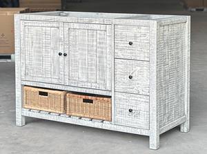 Meuble-lavabo de 36 pouces 224 pour salle de bain Produit naturel KD Furniture, finition à base d'eau non toxique, construction solide - Product Image 2