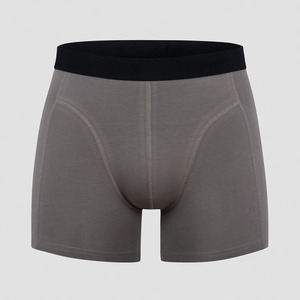 กางเกงบ็อกเซอร์ชายผ้าฝ้ายผสมอีลาสเทนอย่างดี ขายส่งราคาถูก สวมใส่สบาย คลาสสิก รับสกรีนโลโก้ กางเกงบ็อกเซอร์เด็กชาย ระบายอากาศได้ดี - Product Image 5