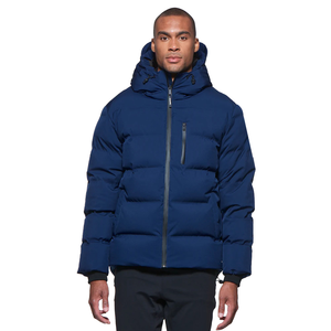 Custom Warm Winter Outdoor <b>Waterproof</b> Down Jacket for Men Breathable Puffer Jacket Windproof Hooded Lightweight <b>Padded</b> <b>Coat</b> - Product Image 2