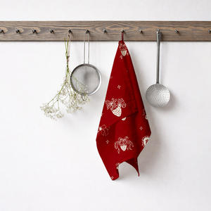 Serviettes de cuisine de haute qualité, torchons rouges, vente en gros, magnifiques torchons de cuisine en coton imprimés - Product Image 1