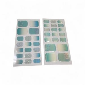 Autocollant pour ongles en gel effet miroir/solar, origine Corée, sans lampe, semi-durci, gel souple, haute brillance. - Product Image 3