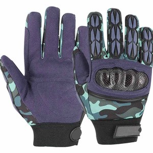 ถุงมือหนังสังเคราะห์เสริมโฟมอมารา ด้านหลังเป็นตาข่าย ถุงมือโฟมแบบกลไก สำหรับงานหนัก ป้องกันแรงกระแทก สำหรับงานอุตสาหกรรม - Product Image 6