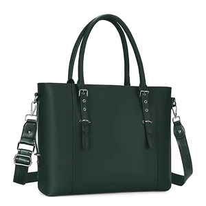 Sac fourre-tout en cuir PU pour femme avec bandoulière amovible, grande capacité, style classique, fermeture à fermoir, sac à main décontracté pour usage quotidien - Product Image 6