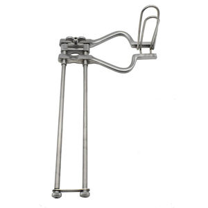 คีมจับผ้าก๊อซแบบมีด้ามจับ ยี่ห้อ Grip Surgical ผลิตจากเหล็กกล้าไร้สนิมเยอรมัน รุ่น GS-DF-0010 สำหรับการผ่าตัดทั่วไป - Product Image 1