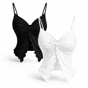 Camisolas al por mayor para mujer, chaleco corto sin mangas, top de punto transpirable y ecológico para primavera/verano - Product Image 1