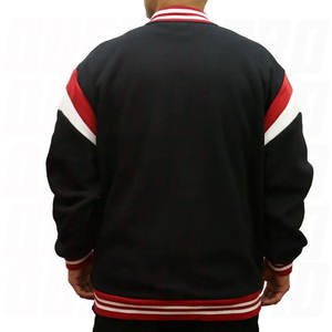 Veste universitaire classique en laine pour hommes, style Letterman, pour hommes grands et corpulents, chaude, style universitaire - Product Image 2