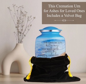 Urna Conmemorativa Artística con Cuentas, Elegante Porta Cenizas para Recuerdo y Exhibición en el Hogar al Mejor Precio - Product Image 2
