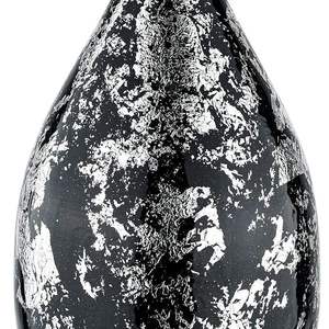 Handmade Metal Floor Vase Industrial Design Black White Speckled Pattern Decorative <b>Ornament</b> - Product Image 4
