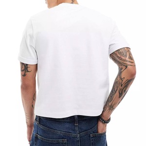 Camisetas Unisex 100% Algodón 180gsm con Logotipo Personalizado, Camiseta Lisa Teñida de Alta Calidad para Hombre, Patrón Sólido, Tejido de Tela - Product Image 1