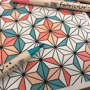 [ME] Ensemble de 12 marqueurs double pointe Kuretake ZIG Fabricolor (TC-4000A/12V) Idéal pour la marquage sur tissus - Product Image 5