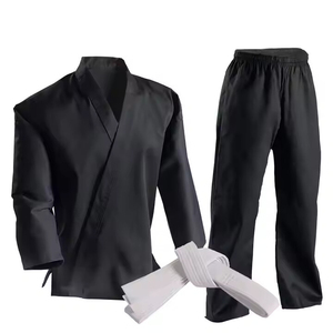 Uniformes de karaté, de jiu-jitsu, de taekwondo et de MMA de qualité supérieure du Pakistan, uniformes de karaté solides pour adultes. - Product Image 4