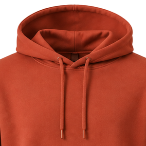 <b>Men</b>’s Custom <b>Orange</b> Pullover <b>Hoodie</b> Long Sleeve Regular Fit Fleece Sweatshirt with Drawstring Hood Kangaroo Pocket Streetwear - Product Image 5