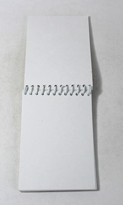 Carnet à spirale en papier de coton recyclé, sans bois, couleur naturelle, avec couverture en jute, doux et agréable au toucher - Product Image 3