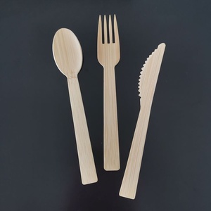Couteaux jetables en bois de bouleau naturel de qualité supérieure 155 mm, de qualité alimentaire, pour gâteaux, pâtisseries et festivals culinaires, boulangeries et événements 2026 - Product Image 1