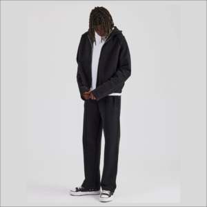 Conjuntos Deportivos IOTA SPORTS con Logotipo Personalizado para Hombre, Chaqueta con Cierre y Pantalones de Felpa 100% Algodón 350GSM, Ropa Deportiva Holgada, Conjuntos de Jogging a la Moda - Product Image 3