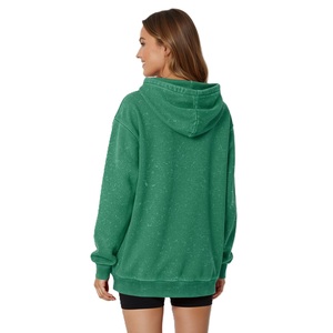 เสื้อฮู้ดดี้สีพื้นสำหรับผู้หญิงขายดีที่สุด เนื้อผ้านุ่มสบาย สไตล์เหนือกาลเวลา ไอเท็มสำคัญในชีวิตประจำวันของคุณ ผลิตจากผ้าพรีเมียม ส่งออกจากบังกลาเทศ - Product Image 6
