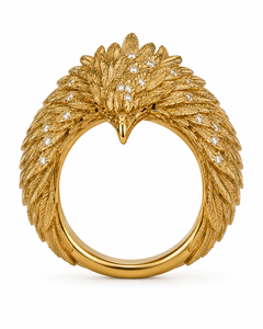 Anillo de compromiso solitario de oro fino con diamante, engaste de bisel, tipo F, certificado IGI, moderno, para aniversario o fiesta, 14-22 quilates - Product Image 2