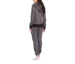 Nuevo conjunto de chándal ligero y transpirable para mujer con capucha, top de manga larga de peso medio y pantalones hasta el tobillo, ropa informal para correr. - Product Image 2