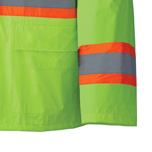 Overol de seguridad reflectante de alta visibilidad, ignífugo, de algodón industrial, con diseño moderno, uniforme de trabajo FRC para trabajadores, en venta. - Product Image 6