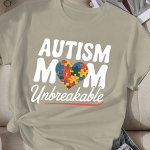 Camiseta cómoda para mujer Autism Mom Unbreakable - Product Image 3