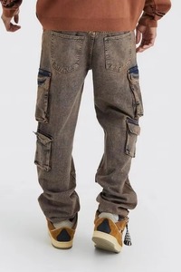 Pantalones Cargo Tácticos para Hombre, Tela Resistente, Cintura Ajustable, Diseño para Trabajo al Aire Libre, Senderismo, Camping y Ropa Urbana - Product Image 2